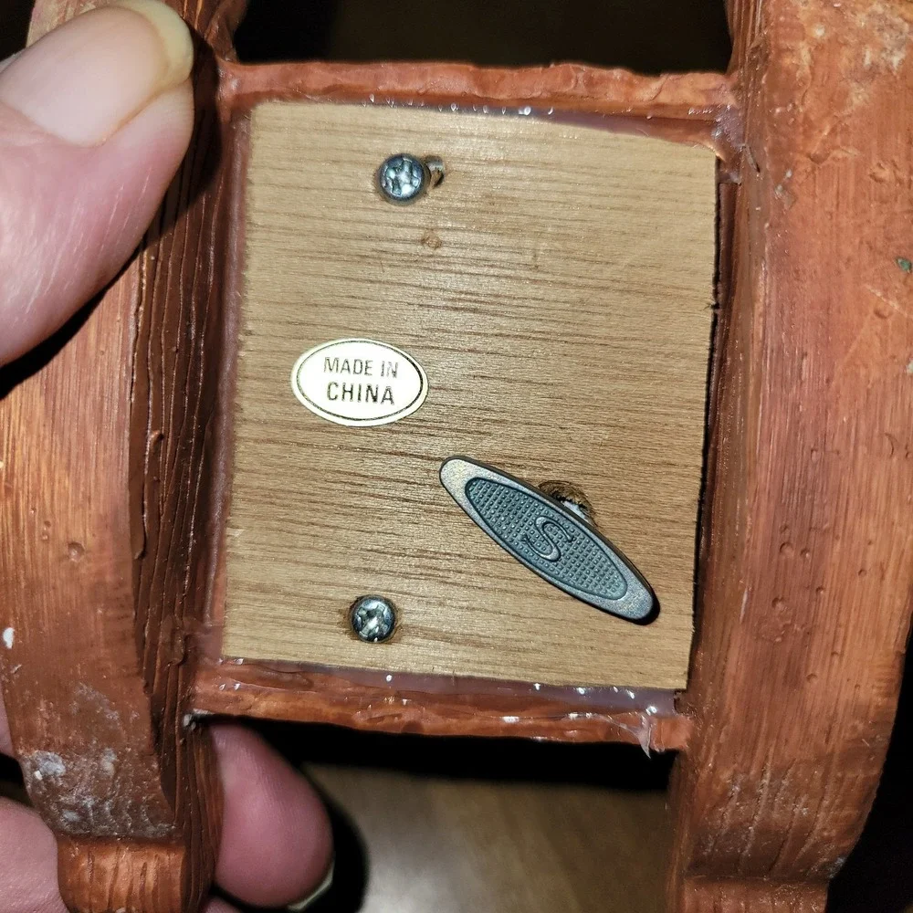 Easter Bunny‎ in Rocking Chair Music Box Plays the Song 